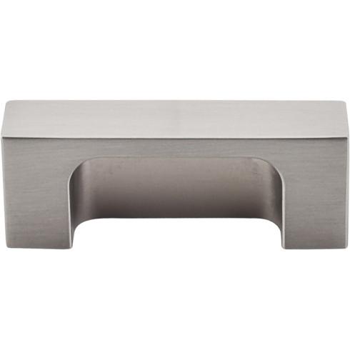 Modern Metro Tab Pull ( Zinc Alloy | Brushed Satin Nickel - Sanctuary II Collection ) | Manufactured Globally