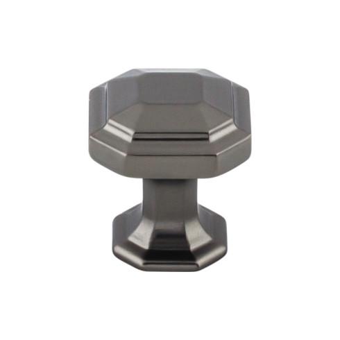 Emerald Knob ( Zinc Alloy | Ash Gray - Chareau Collection ) | Manufactured Globally