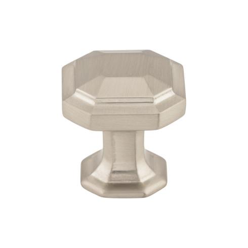 Emerald Knob ( Zinc Alloy | Brushed Satin Nickel - Chareau Collection ) | Manufactured Globally