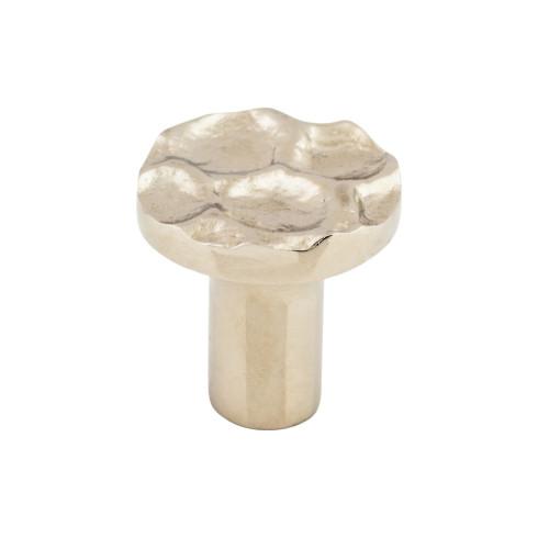 Cobblestone Round Knob ( Brass | Polished Nickel - Cobblestone Collection ) | Manufactured Globally