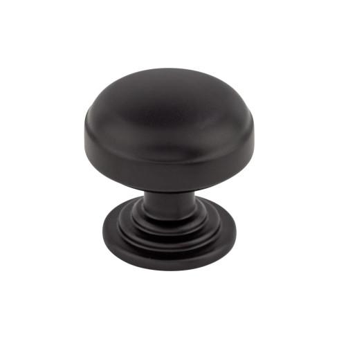 Ellis Knob ( Zinc Alloy | Flat Black - Ellis Collection ) | Manufactured Globally