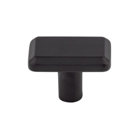 Telfair Knob ( Zinc Alloy | Flat Black - Ellis Collection ) | Manufactured Globally