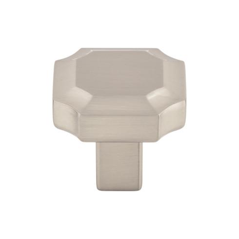 Davenport Knob ( Zinc Alloy | Brushed Satin Nickel - Ellis Collection ) | Manufactured Globally