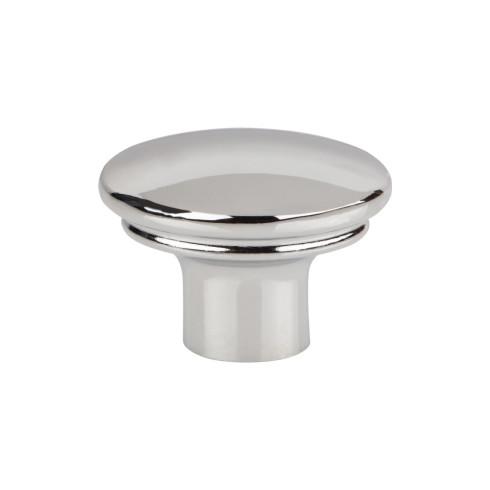 Julian Oval Knob ( Zinc Alloy | Polished Chrome - Ellis Collection ) | Manufactured Globally
