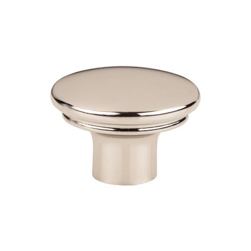 Julian Oval Knob ( Zinc Alloy | Polished Nickel - Ellis Collection ) | Manufactured Globally