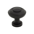 Ulster Knob ( Zinc Alloy | Flat Black - Regents Park Collection ) | Manufactured Globally