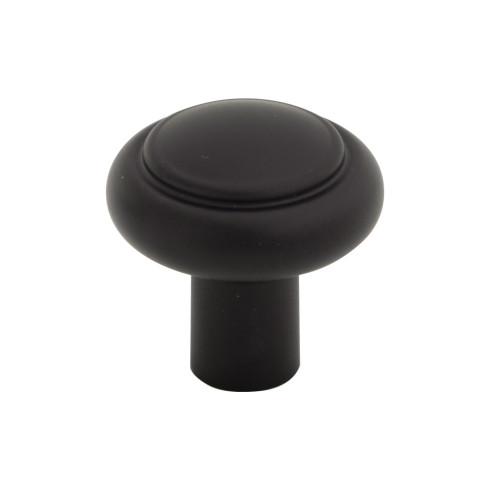 Clarence Knob ( Zinc Alloy | Flat Black - Regents Park Collection ) | Manufactured Globally