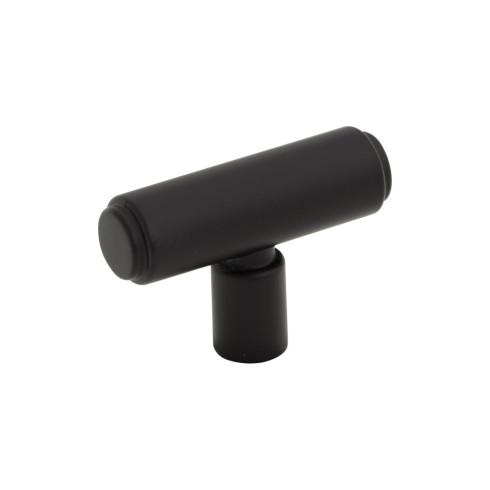 Clarence T-Knob ( Zinc Alloy | Flat Black - Regents Park Collection ) | Manufactured Globally
