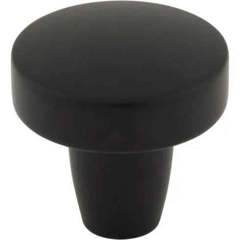 Florham Knob ( Zinc Alloy | Flat Black - Morris Collection ) | Manufactured Globally