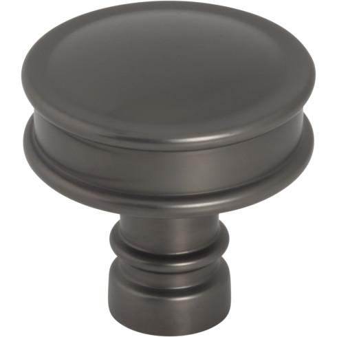 Cranford Knob ( Zinc Alloy | Ash Gray - Morris Collection ) | Manufactured Globally