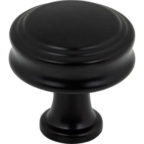 Coddington Knob ( Zinc Alloy | Flat Black - Coddington Collection ) | Manufactured Globally