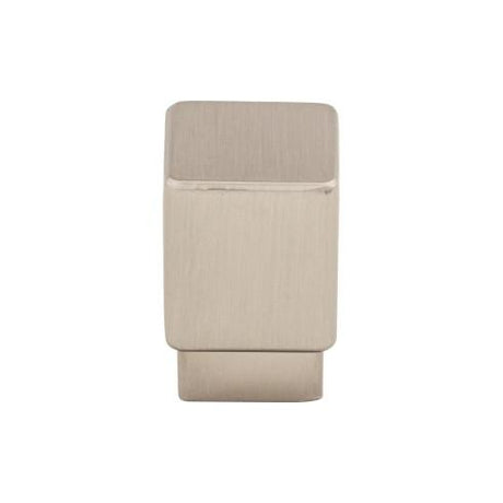 Perilla cónica (aleación de zinc | níquel satinado cepillado - Colección Sanctuary) | Fabricada en todo el mundo