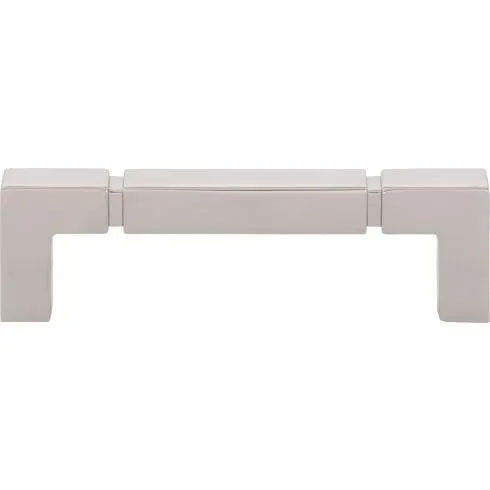 Tirador Langston (aleación de zinc | níquel pulido - Colección Coddington) | Fabricado en todo el mundo