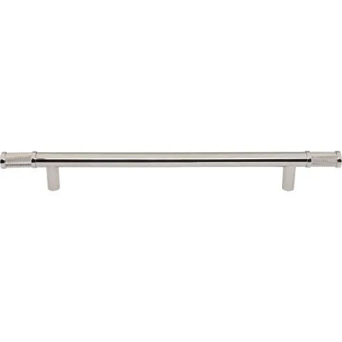 Burnham Appliance Pull ( Steel | Polished Nickel - Garrison Collection ) | Manufactured Globally