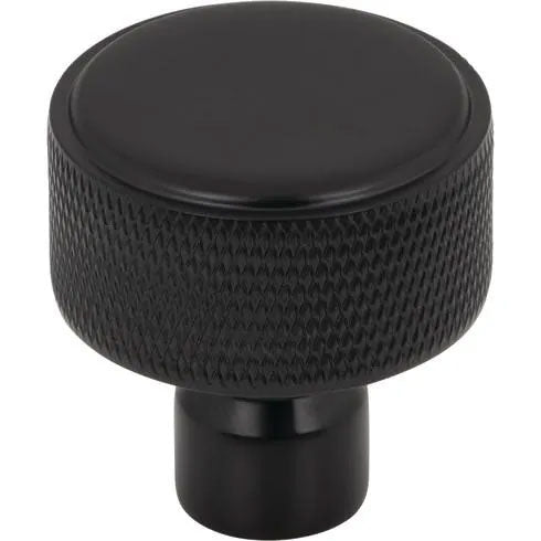 Garrison Knob ( Steel | Flat Black - Garrison Collection ) | Manufactured Globally