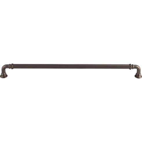 Reeded Pull ( Zinc Alloy | Ash Gray - Chareau Collection ) | Manufactured Globally