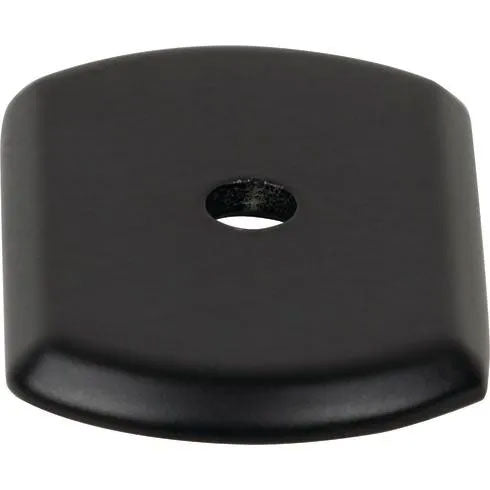 Wescott Knob Backplate ( Zinc Alloy | Flat Black - Garrison Collection ) | Manufactured Globally