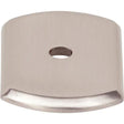 Wescott Knob Backplate ( Zinc Alloy | Brushed Satin Nickel - Garrison Collection ) | Manufactured Globally