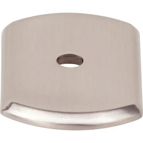 Wescott Knob Backplate ( Zinc Alloy | Brushed Satin Nickel - Garrison Collection ) | Manufactured Globally