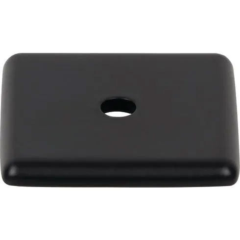 Radcliffe Knob Backplate ( Zinc Alloy | Flat Black - Garrison Collection ) | Manufactured Globally