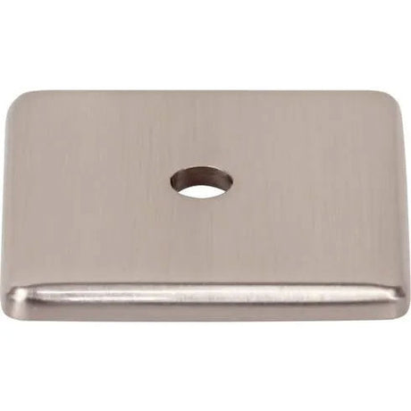 Radcliffe Knob Backplate ( Zinc Alloy | Brushed Satin Nickel - Garrison Collection ) | Manufactured Globally
