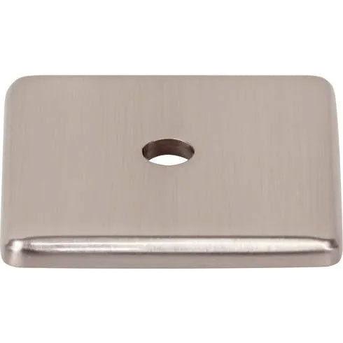 Radcliffe Knob Backplate ( Zinc Alloy | Brushed Satin Nickel - Garrison Collection ) | Manufactured Globally
