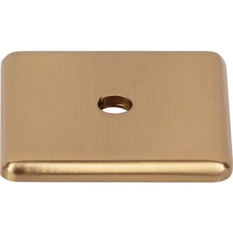 Radcliffe Knob Backplate ( Zinc Alloy | Honey Bronze - Garrison Collection ) | Manufactured Globally
