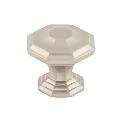 Chalet Knob ( Zinc Alloy | Brushed Satin Nickel - Chareau Collection ) | Manufactured Globally