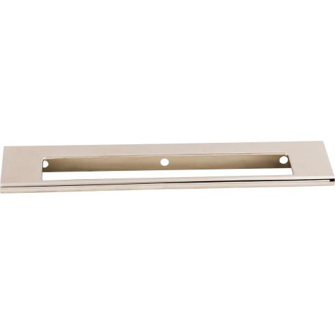 Europa Cut Out Tab Pull ( Zinc Alloy | Polished Nickel - Mercer Collection ) | Manufactured Globally