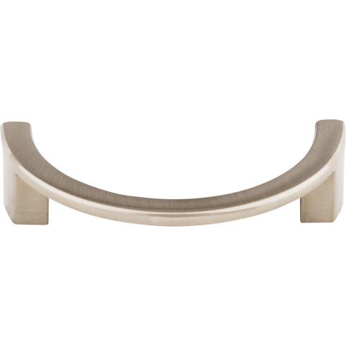Half Circle Open Pull ( Zinc Alloy | Brushed Satin Nickel - Sanctuary Collection ) | Manufactured Globally