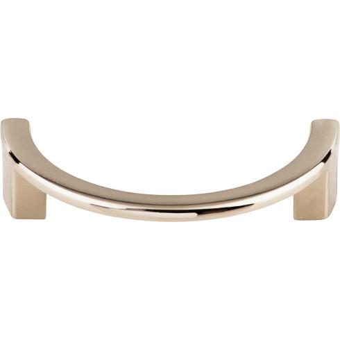 Half Circle Open Pull ( Zinc Alloy | Polished Nickel - Sanctuary Collection ) | Manufactured Globally