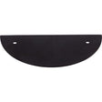 Half Circle Backplate ( Steel | Flat Black - Sanctuary Collection ) | Manufactured Globally
