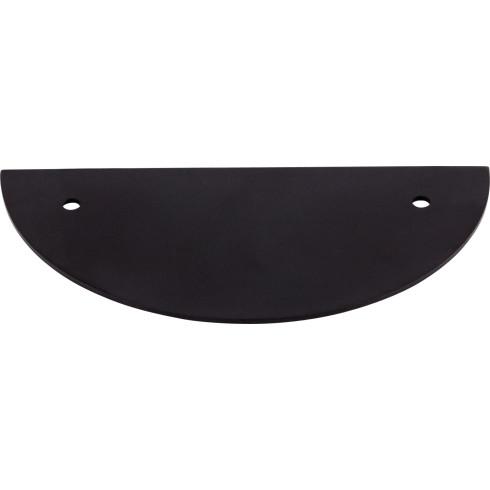 Half Circle Backplate ( Steel | Flat Black - Sanctuary Collection ) | Manufactured Globally
