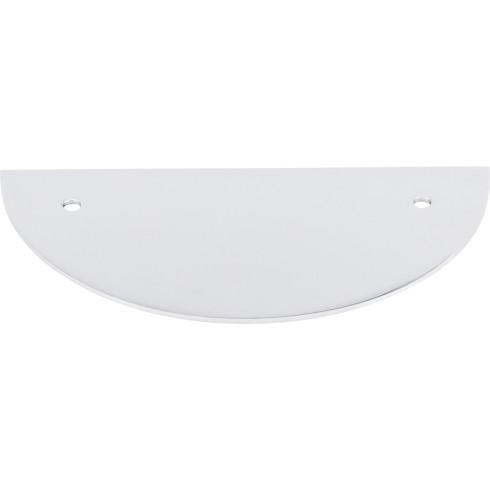 Half Circle Backplate ( Steel | Polished Chrome - Sanctuary Collection ) | Manufactured Globally