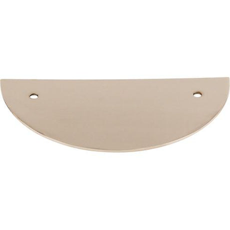 Half Circle Backplate ( Steel | Polished Nickel - Sanctuary Collection ) | Manufactured Globally