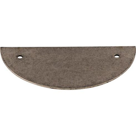 Half Circle Backplate ( Steel | Pewter Antique - Sanctuary Collection ) | Manufactured Globally