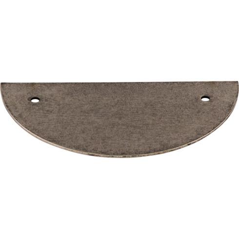 Half Circle Backplate ( Steel | Pewter Antique - Sanctuary Collection ) | Manufactured Globally