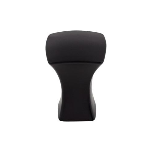 Glacier Knob ( Zinc Alloy | Flat Black - Mercer Collection ) | Manufactured Globally