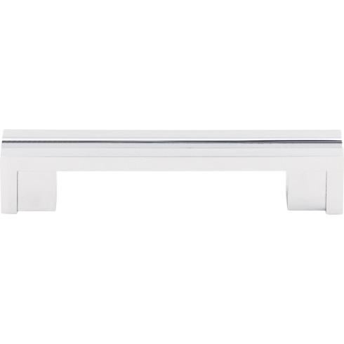 Flat Rail Pull ( Zinc Alloy | Polished Chrome - Sanctuary Collection ) | Manufactured Globally