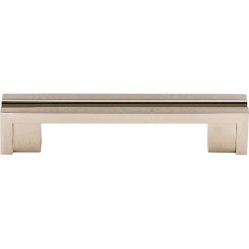 Flat Rail Pull ( Zinc Alloy | Polished Nickel - Sanctuary Collection ) | Manufactured Globally