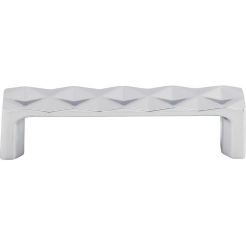 Quilted Pull ( Zinc Alloy | Polished Chrome - Mercer Collection ) | Manufactured Globally