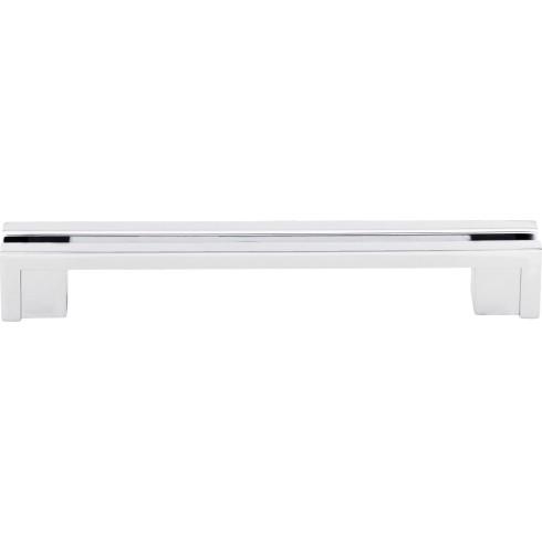 Flat Rail Pull ( Zinc Alloy | Polished Chrome - Sanctuary Collection ) | Manufactured Globally