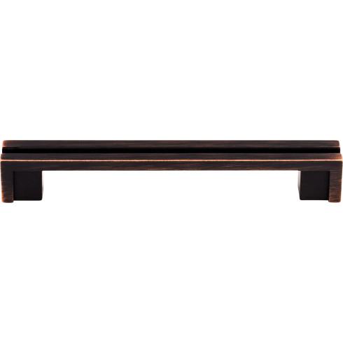 Flat Rail Pull ( Zinc Alloy | Tuscan Bronze - Sanctuary Collection ) | Manufactured Globally