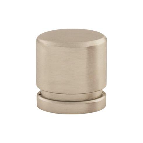 Oval Knob Small ( Zinc Alloy | Brushed Satin Nickel - Sanctuary Collection ) | Manufactured Globally