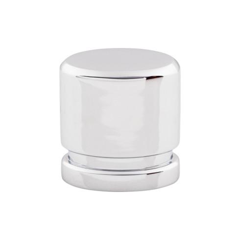 Oval Knob Small ( Zinc Alloy | Polished Chrome - Sanctuary Collection ) | Manufactured Globally