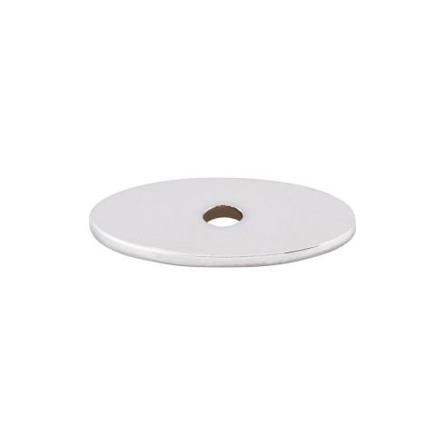 Oval Backplate Small ( Steel | Polished Chrome - Sanctuary Collection ) | Manufactured Globally