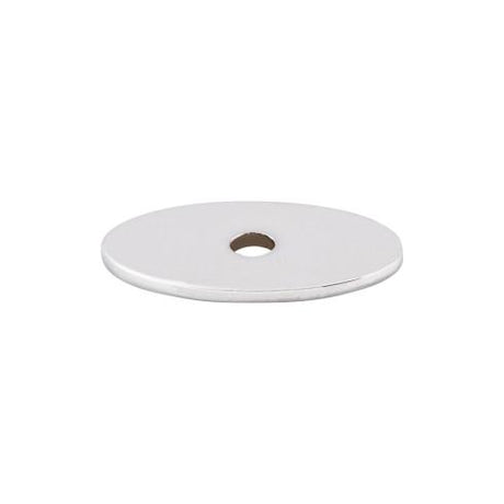 Oval Backplate Small ( Steel | Polished Chrome - Sanctuary Collection ) | Manufactured Globally