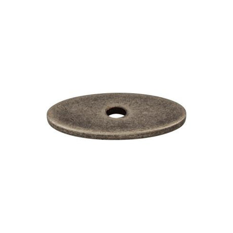 Oval Backplate Small ( Steel | Pewter Antique - Sanctuary Collection ) | Manufactured Globally