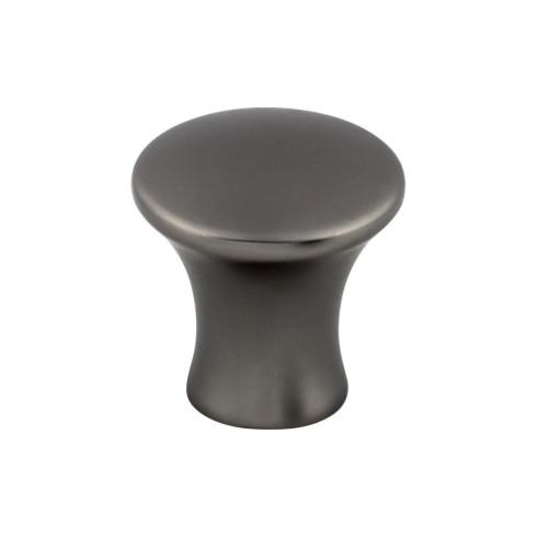 Oculus Small Round Knob ( Zinc Alloy | Ash Gray - Mercer Collection ) | Manufactured Globally