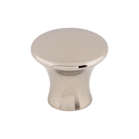 Oculus Round Knob Medium ( Zinc Alloy | Polished Nickel - Mercer Collection ) | Manufactured Globally
